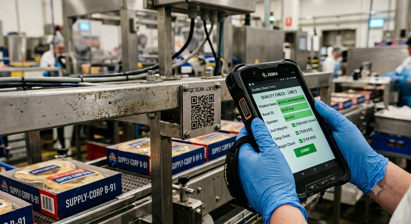 Digital Quality Checks for Food Manufacturing: Getting Off Paper Without Breaking the Floor